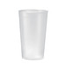 Trinkbecher Mehrweg, 400 ml, transparent