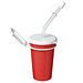 Trinkbecher Take Away, 400 ml, standard-rot