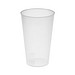 Trinkbecher Vital, 400 ml, transparent-milchig