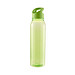 Trinkflasche Active Wave, 650 ml , RENEW, transparent-lime/lime