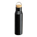 Trinkflasche aus recyceltem Edelstahl , schwarz