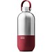 Trinkflasche Edelstahl, Rot 1000ml, Rot