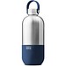 Trinkflasche Edelstahl, Blau 1000ml, Blau