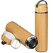 Trinkflasche mit Teesieb Bambus, beige