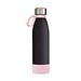 Trinkflasche RETUMBLER-myTOULON GLASS, schwarz/rosa/rosa