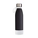 Trinkflasche RETUMBLER-myTOULON GLASS, schwarz/weiß/weiß