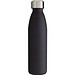 Trinkflasche RETUMBLER-myTOULON GLASS, schwarz