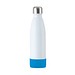 Trinkflasche RETUMBLER-myTOULON, weiß, Sleeve hellblau