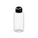 transparent/schwarz