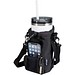 Trip Aware™ Recycelte Reisetasche für Flaschen 2 L, schwarz
