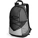 TURIM II. Rucksack aus 600D recyceltes Polyester, Schwarz