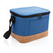 XD COLLECTION Two-Tone Kühltasche mit Korkdetails, blau