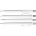 uma® BEAT Druckkugelschreiber, weiss