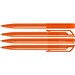 uma® POP transparent Drehkugelschreiber, orange