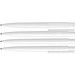 uma® RECYCLED PET PEN PRO F Druckkugelschreiber, weiss