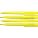 uma® RECYCLED PET PEN PRO transparent Druckkugelschreiber, gelb