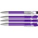 uma® SKY transparent M SI Druckkugelschreiber, violett