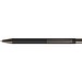 uma® STRAIGHT GUM RECY Druckkugelschreiber, schwarz