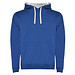 Royalblau/weiß