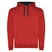 Urban Kapuzenpullover für Kinder, rot, 3/4