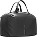 Urban wasserabweisende Wochenendtasche, schwarz, grau