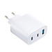 USB Ladegerät GaN 3-Port REEVES-LIMA, weiß