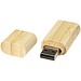 USB-Stick 3.0 aus Bambus mit Schlüsselring, natural, 64GB