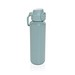 Via RCS Re-Steel Sportflasche mit Verschluss, 600ml, grün