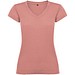 Victoria T-Shirt mit V-Ausschnitt für Damen, Clay Orange, 2XL