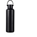 VINGA Baltimore RCS recyc. Edelstahlflasche 600ml, schwarz