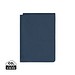 VINGA Baltimore RCS recycelte Polyester-RFID-Reisepasshülle, navy blau