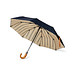 VINGA Bosler AWARE™ 21 Zoll faltbarer Schirm aus recyceltem PET, navy blau