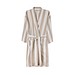 VINGA Ornos GRS Hamam-Bademantel S/M, beige, weiß