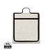 VINGA Volonne AWARE™ Picknickdecke aus recyceltem Canvas, off white, schwarz