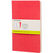 MOLESKINE® Notizbuch Volant Journal L, blanko, geranium red MOLESKINE® Notizbuch Volant Journal L, blanko, geranium red