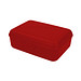 Vorratsdose School-Box deluxe, mit Trennschale, standard-rot