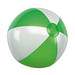 Wasserball, grüne/weiß, glänzend