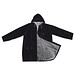 Wende-Regenjacke Nanterre,schwarz / silber