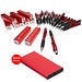 Werbe-Sparset Energy, 211-tlg, inkl. Druck, rot