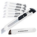 Werbe-Sparset Universal-Schneidemesser, 150-tlg., inkl. Druck, weiß