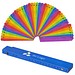 Werbe-Sparset Metrie® Holz-Zollstöcke, 42-tlg., inkl. Druck, Rainbow-Collection