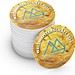 Geiger-Notes WM-Bierdeckel rund, Motiv Pokalgold, inkl. Druck