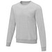 Zenon Herrenpullover mit Rundhalsausschnitt, heather grau, XL