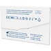 3 Pflaster mit vollfarbig bedrucktem Mini-Papierumschlag, weiss, glitter