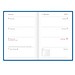 Wochentimer colour 2027, blau