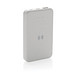 5.000mAh 5W Wireless Powerbank aus RCS recyceltem Kunststoff, weiß