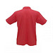 JAMES & NICHOLSON Unisex Poloshirt, rot, L
