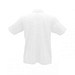 JAMES & NICHOLSON Unisex Poloshirt, weiß, XL