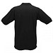 FRUIT OF THE LOOM® Unisex Poloshirt Pique, schwarz, M