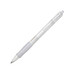 Werbe-Set: 400 BIC® Kugelschreiber Clic Pen, inkl. Druck, blaue Mine, weiß/frosted